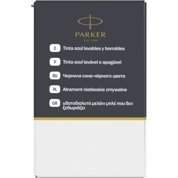 Флакон с синими чернилами для перьевых ручек Parker, Bottle Quink Z13